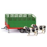 drehen-fraesen-bohren.de SIKU Kinder Spielzeug Viehanhänger Traktor Anhänger Landwirtschaft M1:32 / 2875