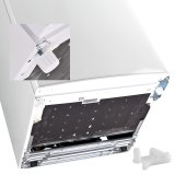 drehen-fraesen-bohren.de Metall Gefrierschrank Tiefkühlschrank Tiefkühler 168 l 100W weiß LED 6 Programme
