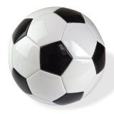 drehen-fraesen-bohren.de Kinder Fußball Star Ball Maße Ø 21 cm Standardgröße 5 Kunstleder schwarz weiß