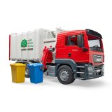 drehen-fraesen-bohren.de BRUDER Spielzeug MAN TGS Seitenlader Müll-LKW Müllauto Müllabfuhr Laster / 03761
