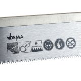 drehen-fraesen-bohren.de Feinsäge gerade Handsäge Säge 250 mm 9 Zähne mit Holzgriff für Holz + Kunststoff